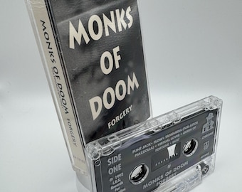 Monks of Doom – Forgery (Promo Cassette) – Underground Alternative Indie Rock Tape - 1992