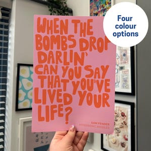 Sam Fender Hypersonic Inspired Art Print