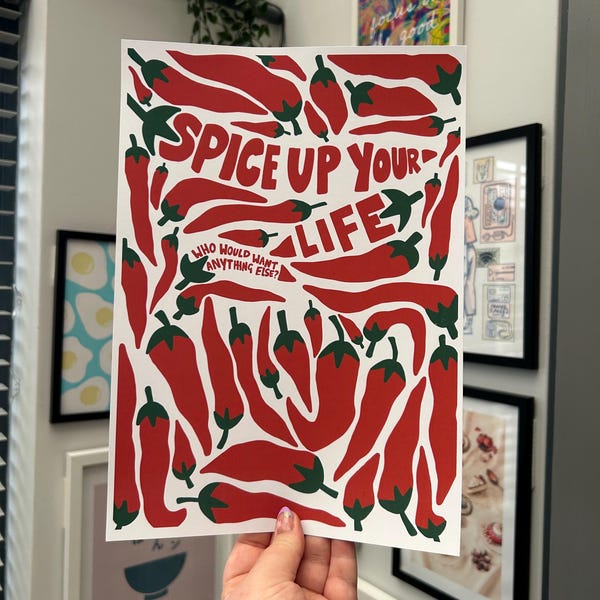 Sam Fender Spice Inspired Art Print