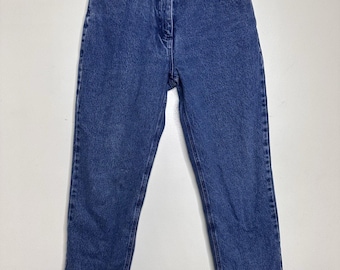 Vintage Woolrich Woman’s Size 10 Dark Denim Fleece Lined Jeans High Rise