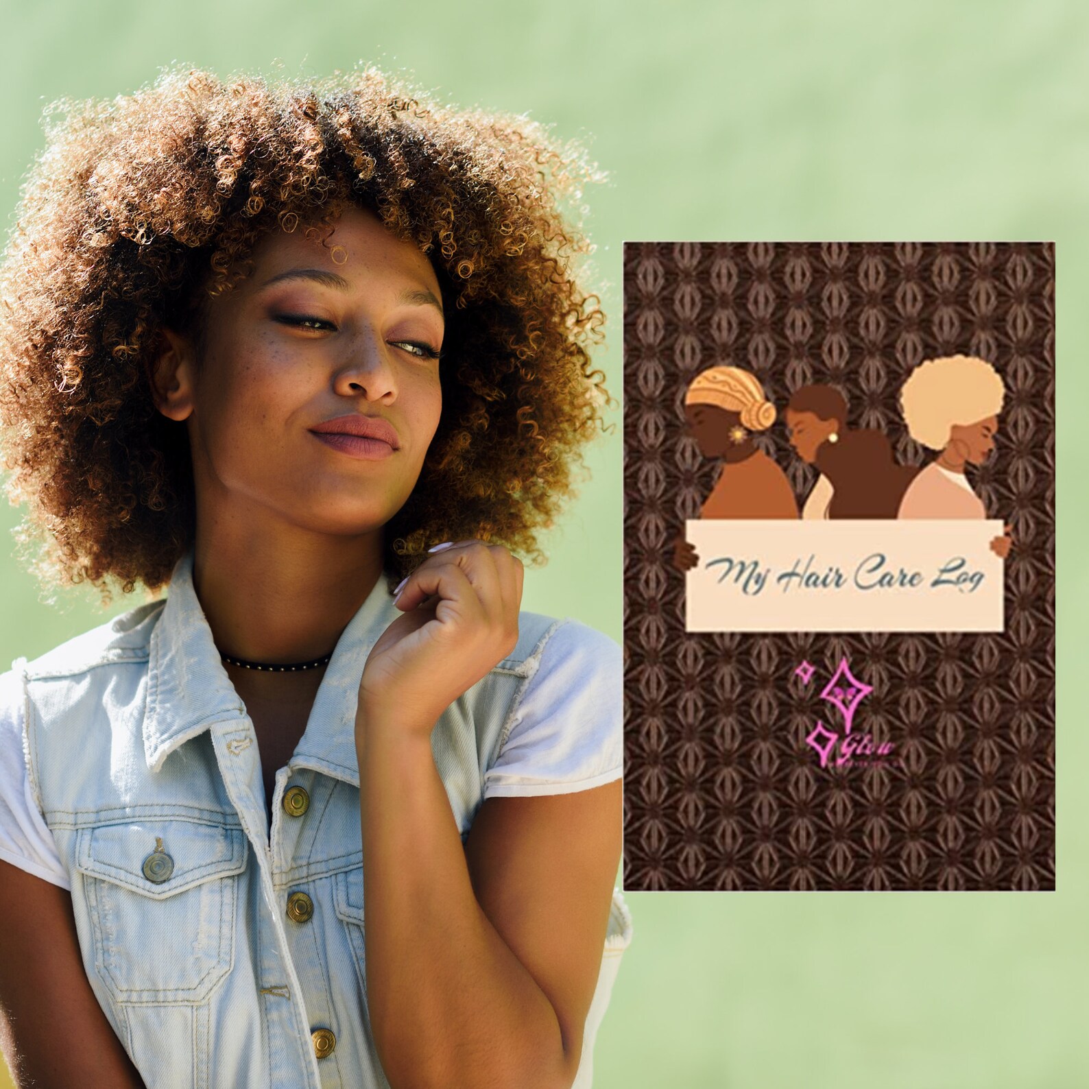 Natural Hair Care Journal & Log Etsy