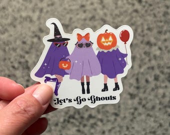 Let’s Go Ghouls sticker