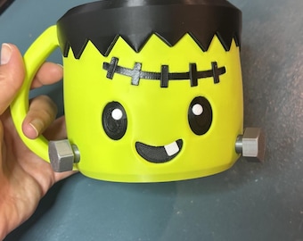 Frankenstein Ice Cream Pint Holder, Halloween