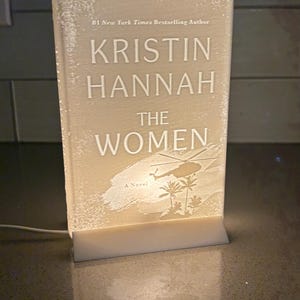 The Women Inspired Lithophane Book Light, Night Light, Book Lamp