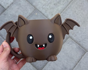 Bat Ice Cream Pint Holder, Halloween