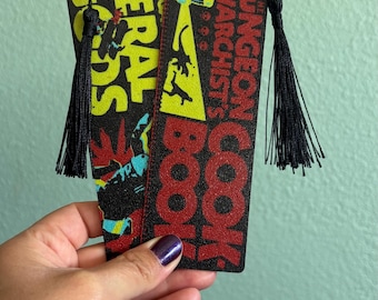 Dungeon Crawler Carl Anarchist Cookbook and Gate of the Feral Gods Bookmark