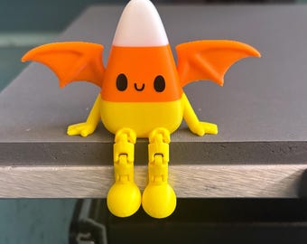 Estante de caramelos de murciélago, decoración de Halloween, regalo Kawaii Boo
