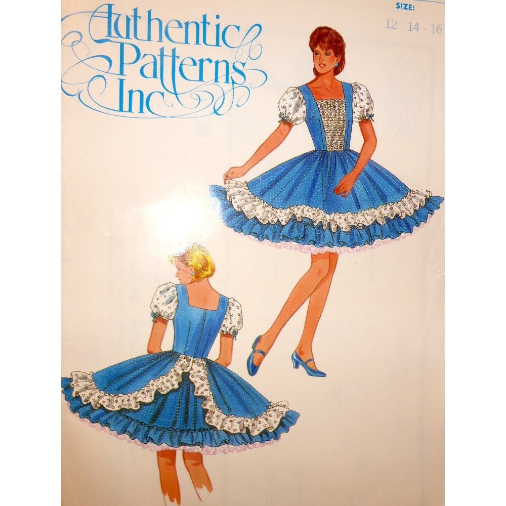 square dancing skirt pattern