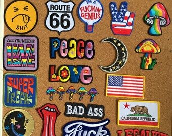 Various Rock & Metal Band Patches Part 1