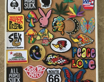 PATCHES. Iron on Patches. Embroidered Patches. Decorative Patches. PatchesGaloreCo