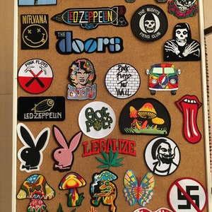 PATCHES. Band Patches. Rock and Roll Patches. Novelty. Vintage Patches.