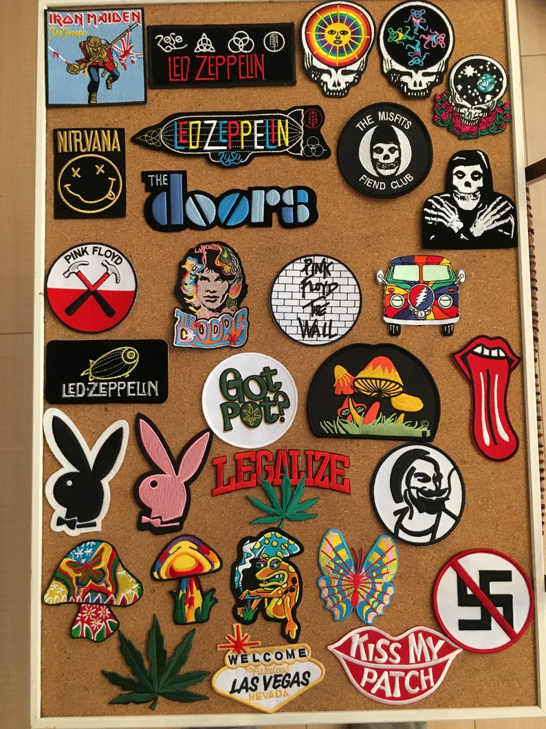 PATCHES. Band Patches. Rock and Roll Patches. Novelty. Vintage Patches