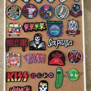 PATCHES. Band Patches. Rock & Roll Patches. Music Patches. PatchesgaloreCo