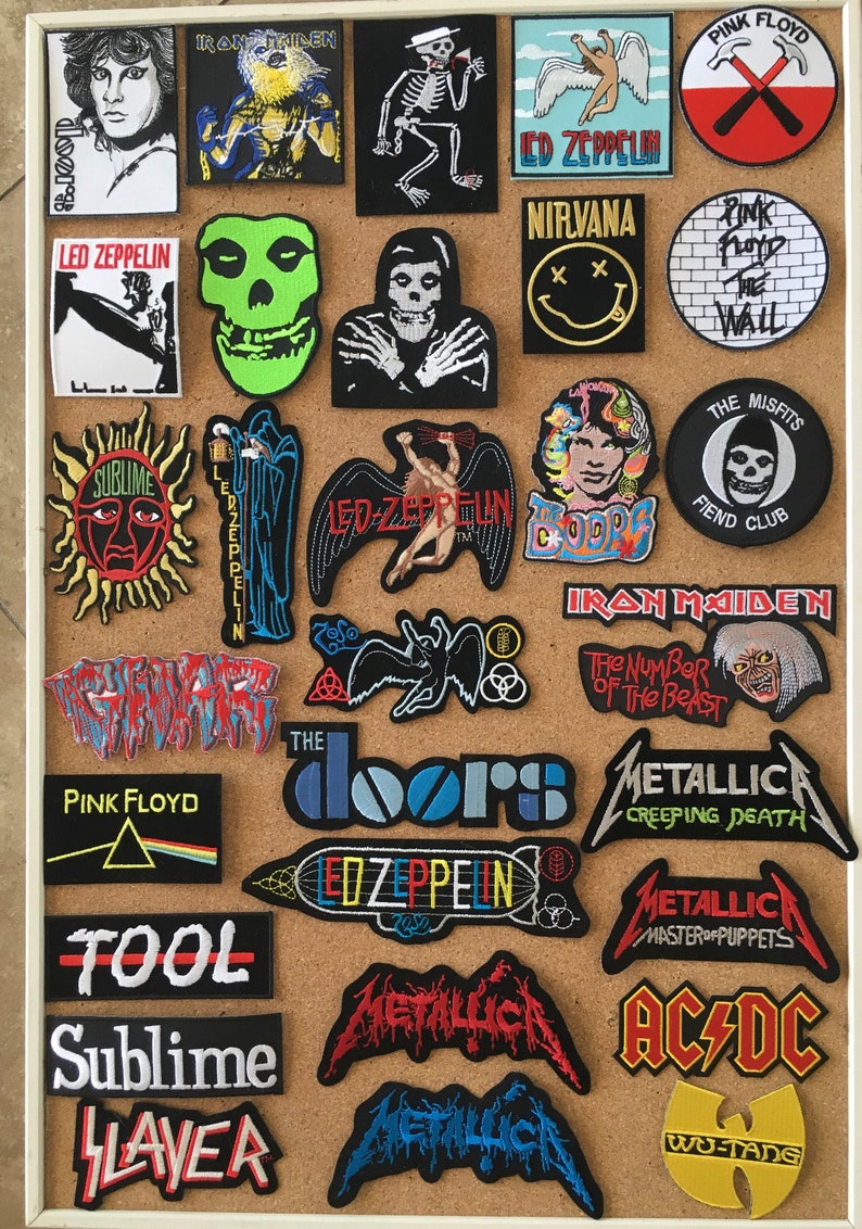 PATCHES. Music Patches. Rock and Roll Patches. Band Patches. Etsy