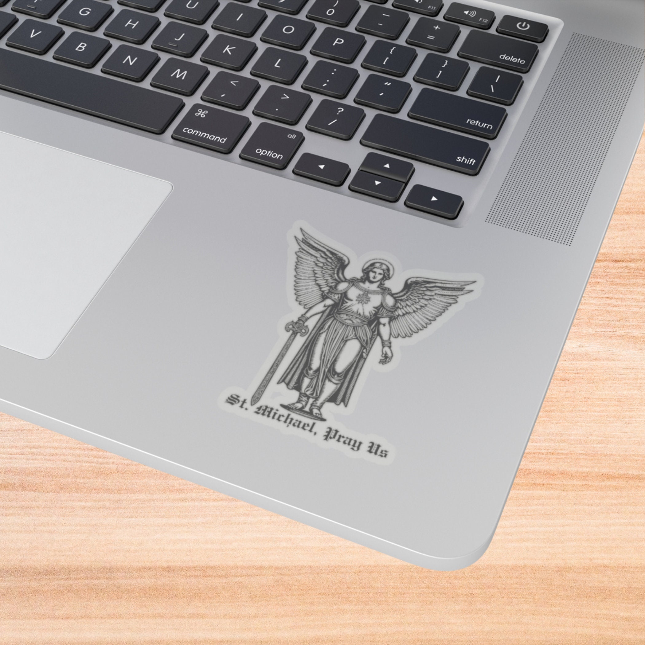 St. Michael the Archangel Kiss-cut Stickers, Catholic Saint Vinyl ...