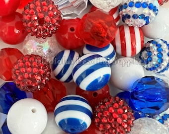 20 mm pêche solide cube bubblegum gros perles, 10 pièces - France