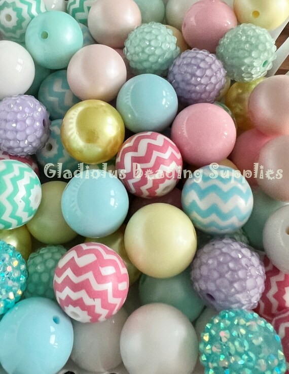 LIVE LOVE TEACH Gumball Beads - 22 LIVE LOVE TEACH Gumball Beads - 22