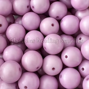20mm Purple Matte Bead, Chucky Bubblegum Beads, Acrylic Gumball Beads, Wholesale beads, Beading Supplies, Loose Beads, Acrylic Matte Beads