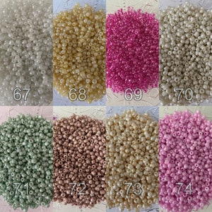 40g 6/0 4mm Glass Seed Beads - For Jewelry Making - Craft - Beads in Bulk - Round beads - DIY Necklace - DIY Supplies - Beading Supplies