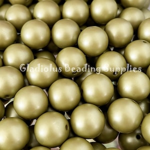 20mm Apple Green Matte Bead, Chucky Bubblegum Beads, Gumball Beads, Wholesale beads, Beading Supplies, Loose Beads, Acrylic Matte Beads