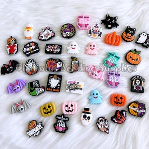 Tiny Halloween Beads, Loose Beads, Colorful Beads, Silicone Beads, Focal Silicone Beads, Loose Silicone Beads, Halloween Silicone Beads