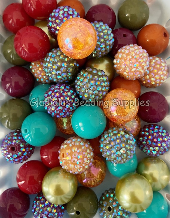 LIVE LOVE TEACH Gumball Beads - 22 LIVE LOVE TEACH Gumball Beads - 22