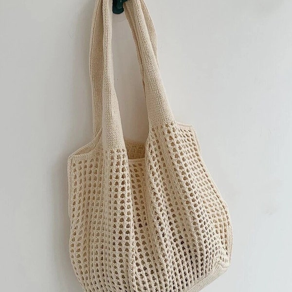 Crochet Shoulder Bag - Etsy