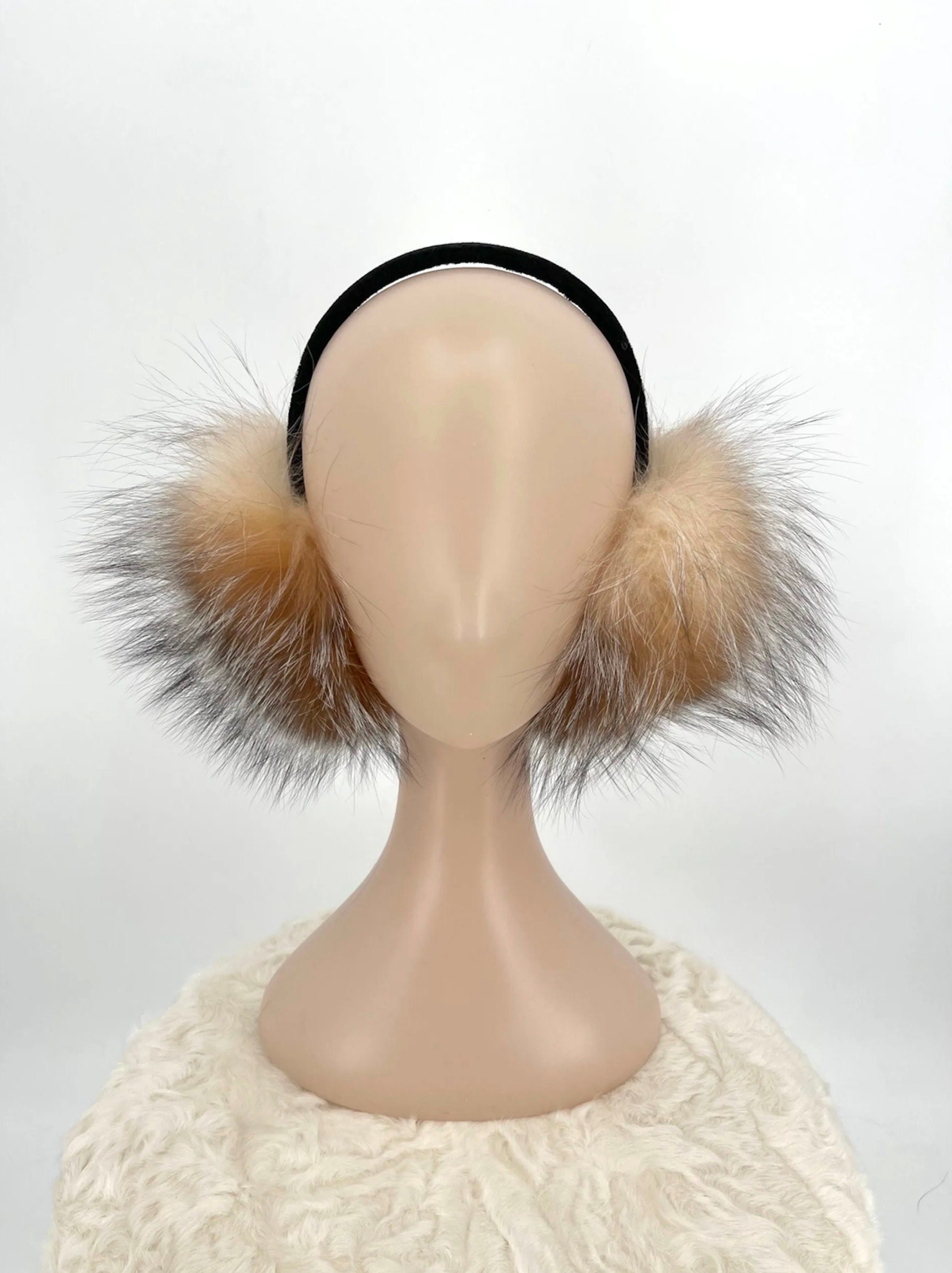 Quilted Puffer and Fox Fur Trapper Hat - Tasha Tarno