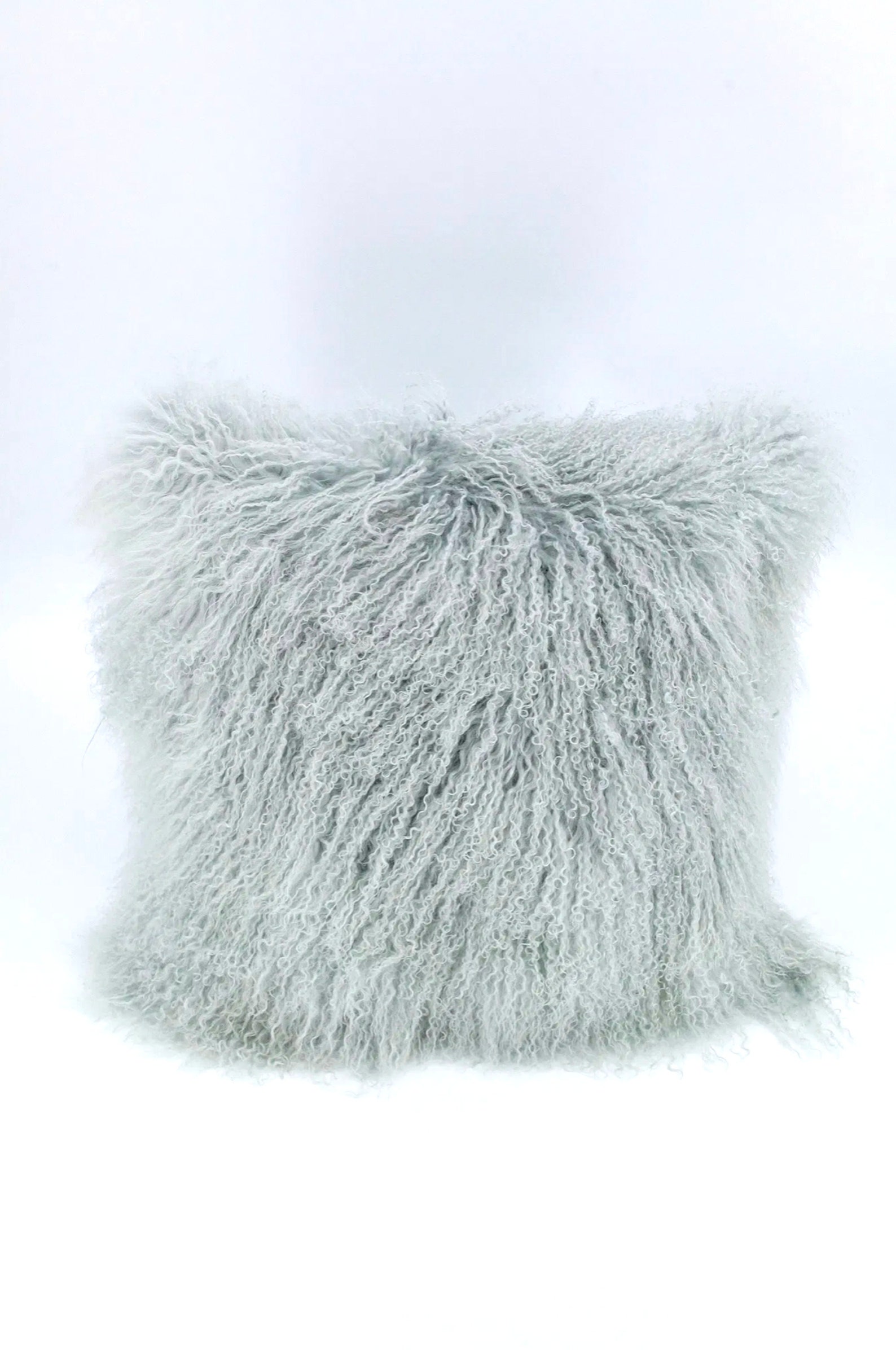 Large Mongolian Sheepskin Pillow Etsy