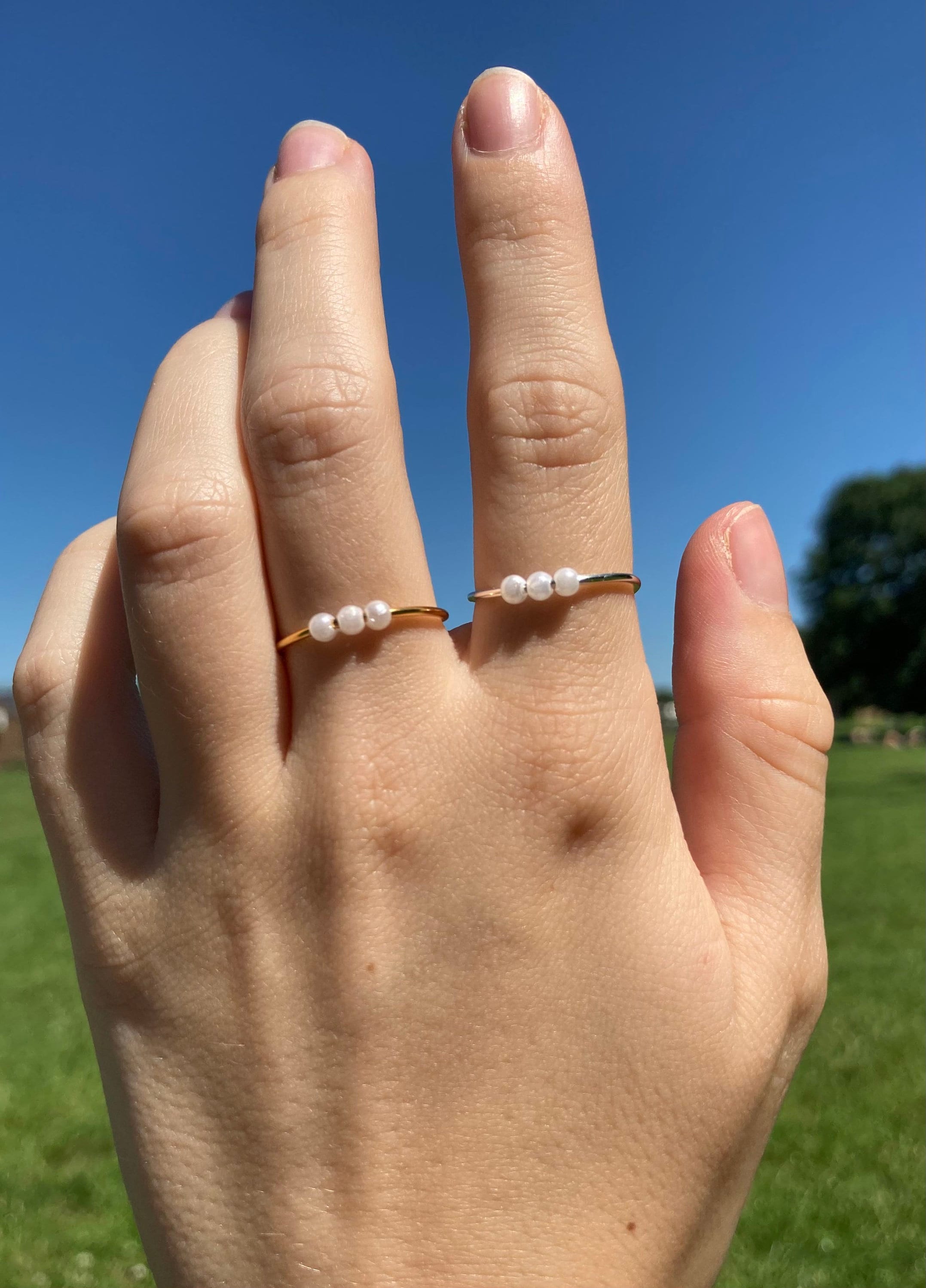 Personalized Adjustable Anxiety Ring/ Stress Relief Ring/ Etsy