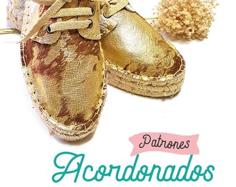 Laced Espadrilles Patterns