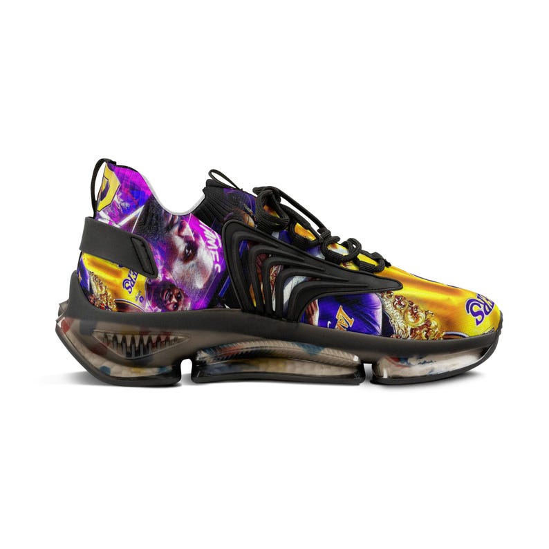 Men's Los Angeles Basketball Custom Mesh Sports Sneakers image 4