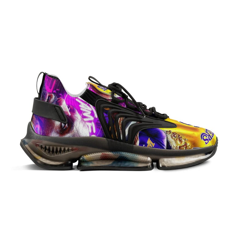 Men's Los Angeles Basketball Custom Mesh Sports Sneakers image 7