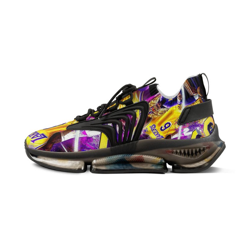 Men's Los Angeles Basketball Custom Mesh Sports Sneakers image 5