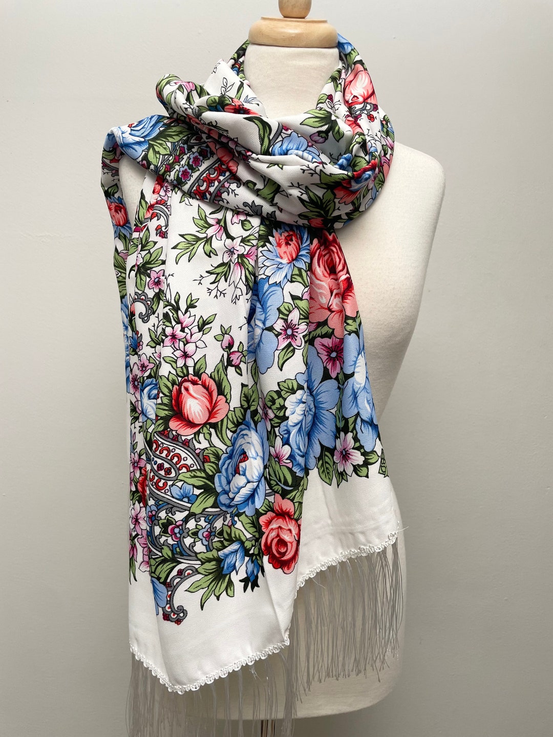 Van Gogh Schal 70x200cm - Reversibler Kuschelschal Mit Kunstprint