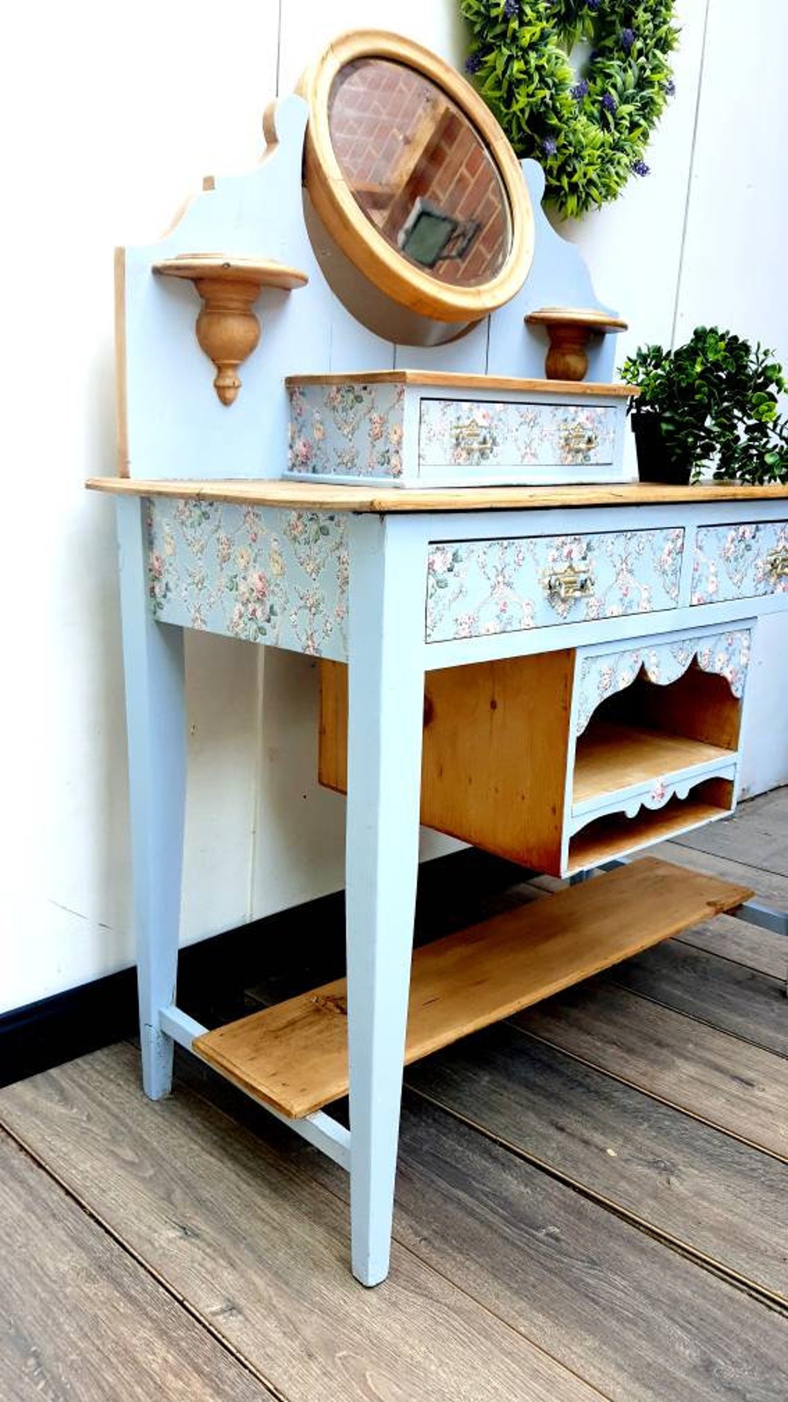 Vintage Antique Painted Console Table/victorian Antique Pine Etsy UK