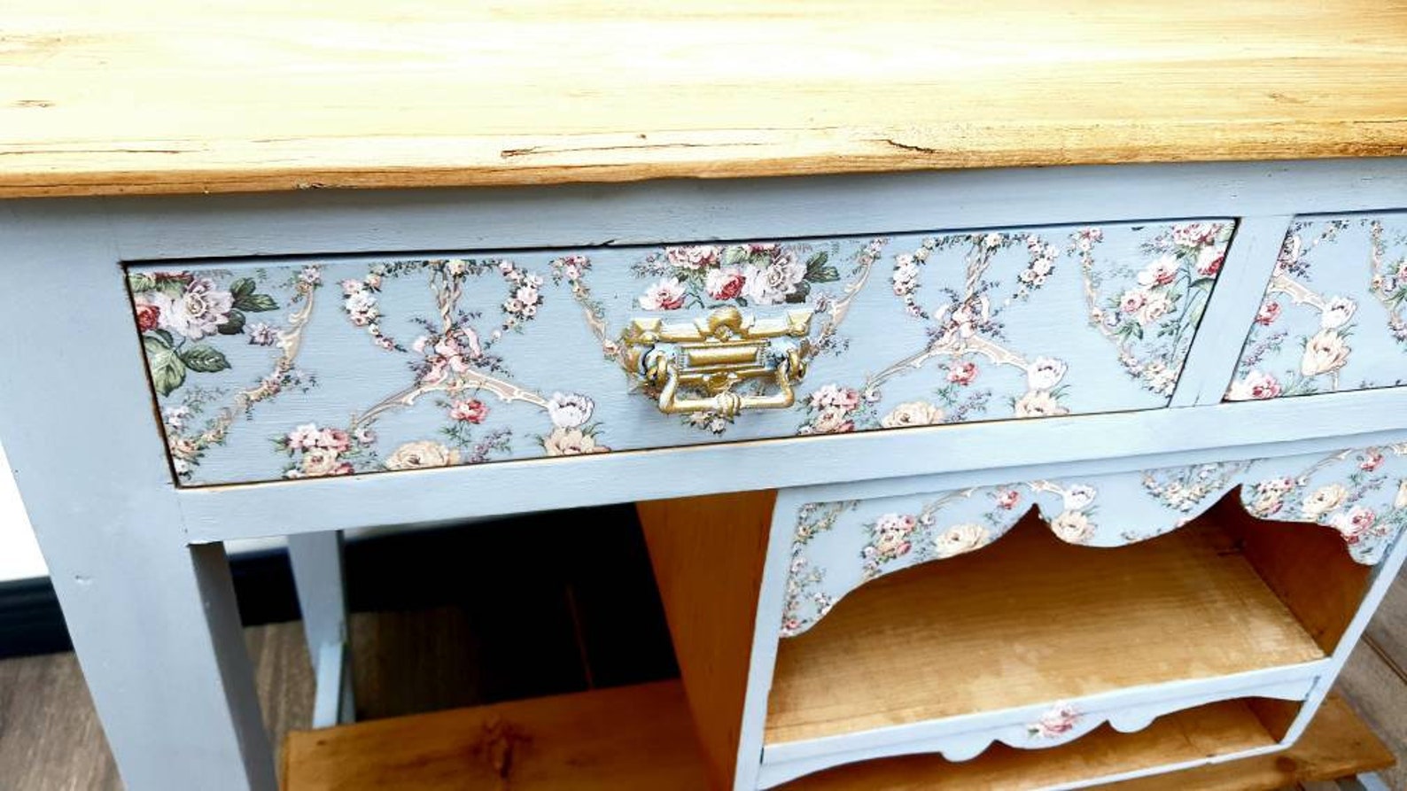 Vintage Antique Painted Console Table/victorian Antique Pine Etsy UK