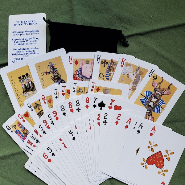 Bridge Playing Cards Etsy