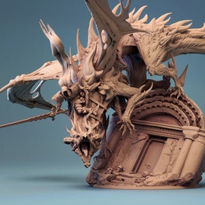 D&D Miniature - Cursed Dragon
