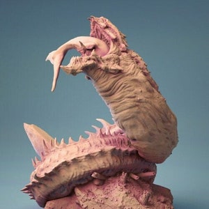 D&D Miniature - Jormungandr Devouring