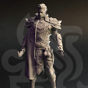 D&D Miniature - High Elf Arcane Trickster - Erestian