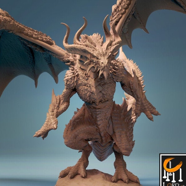 D&D Miniature - Bahamut