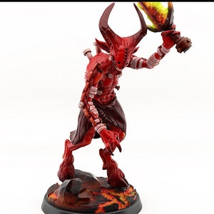 D&D Miniature - Demon 4
