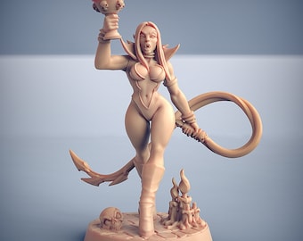 D&D Miniature - Vampire Girl - Maligna