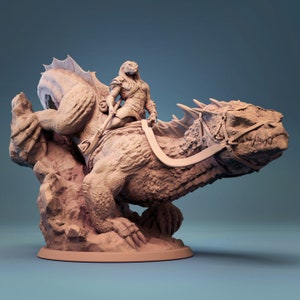 D&D Miniature - Giant Lizard
