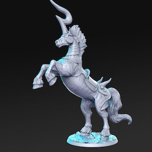 D&D miniatuur - Kirin (paard)