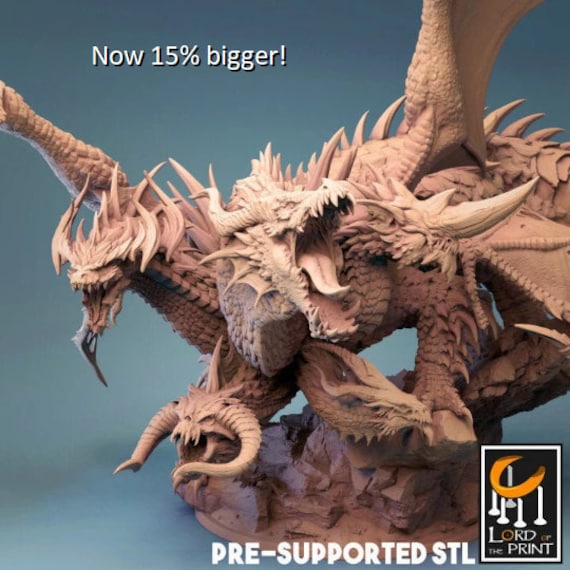 D\u0026D Miniature Tiamat - Etsy Australia