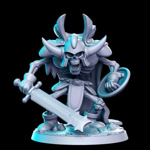 D&D Miniature - Skeleton Fighter