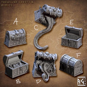 D&D Miniature - Mimic
