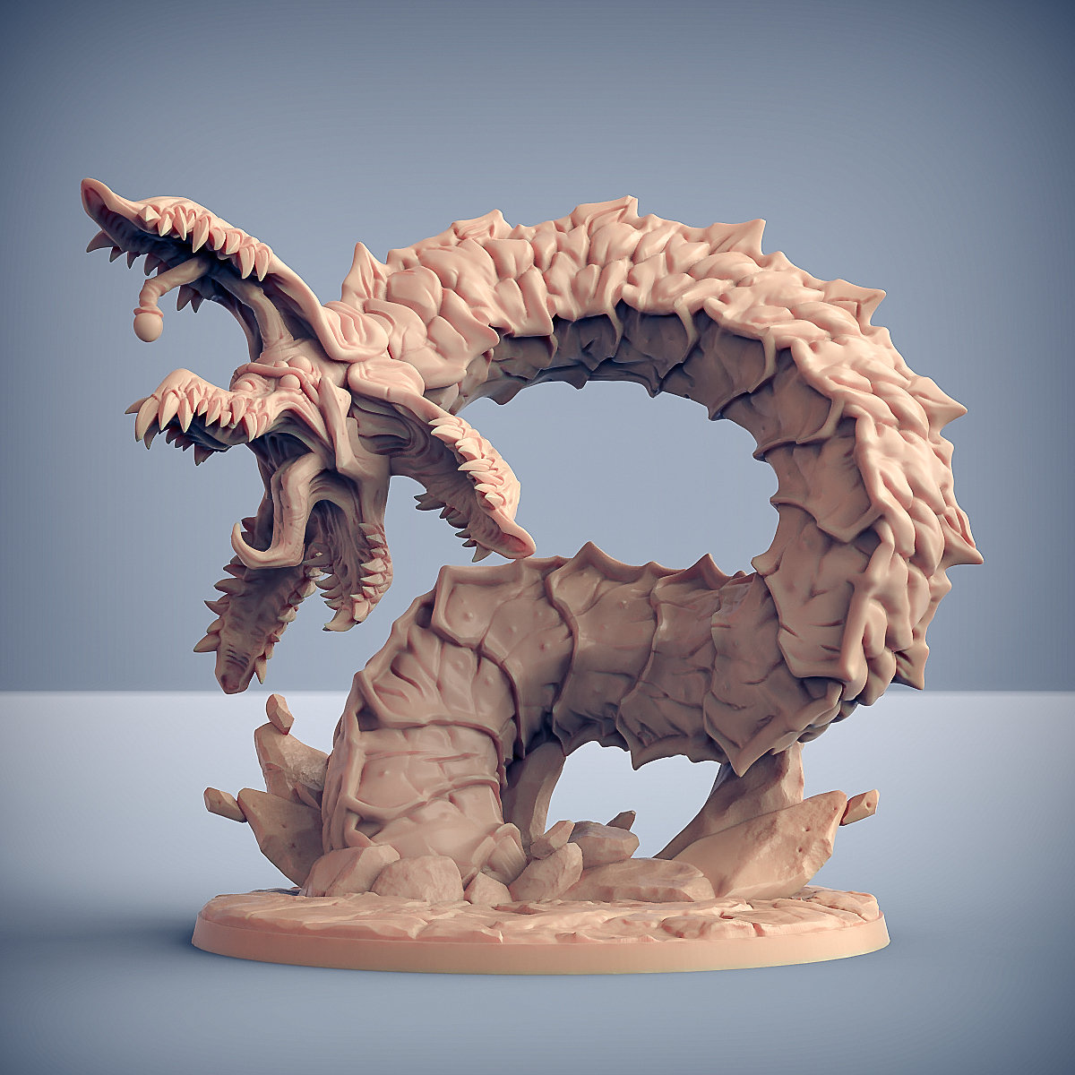 D\u0026D Miniature Giant Worm Massive Beast 